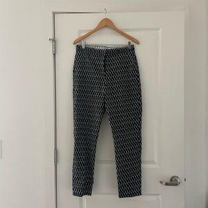 LK Bennett TR Tora Pants Printed Career Classic